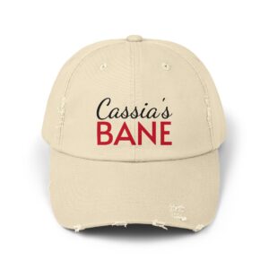Unisex Distressed Cap - Cassia's Bane