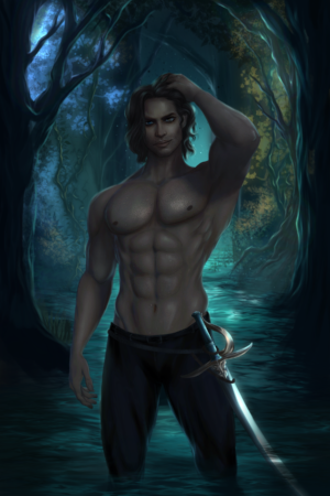 Augustus in the Newar River